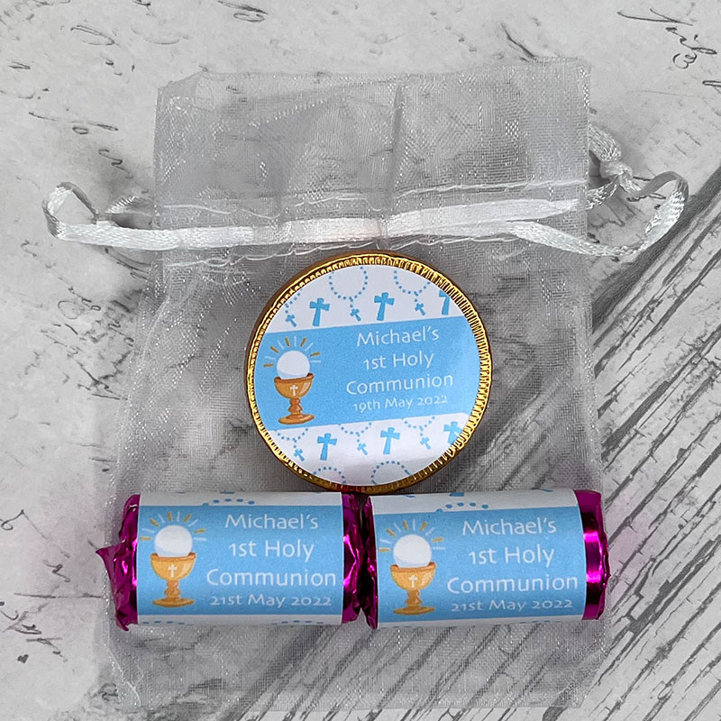 Personalised Communion Organza Bag - Image 3