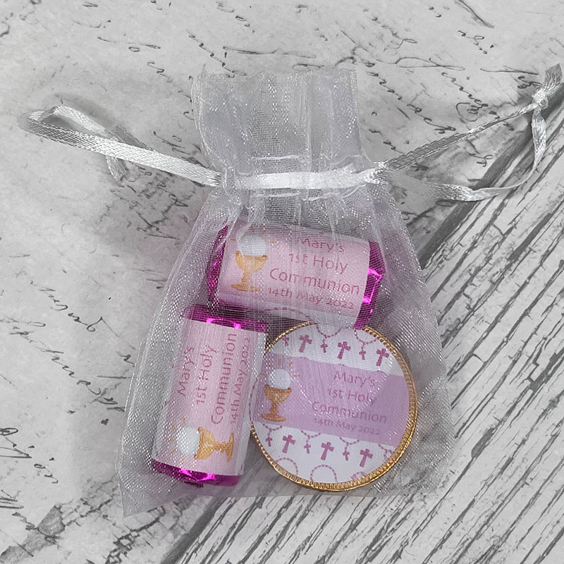Personalised Communion Organza Bag - Image 2