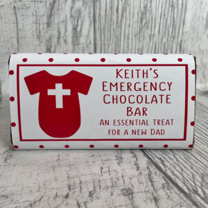 Personalised Emergency Chocolate Bar