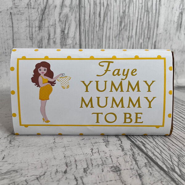 Personalised Yummy Mummy Chocolate Bar