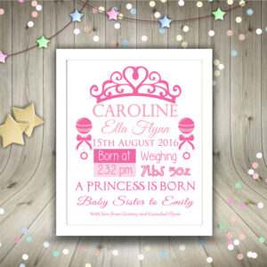 Framed Print - A Princess Is Born