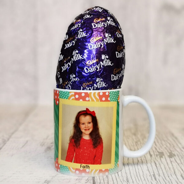 Personalised Child's Easter Mug with Photo - Image 4