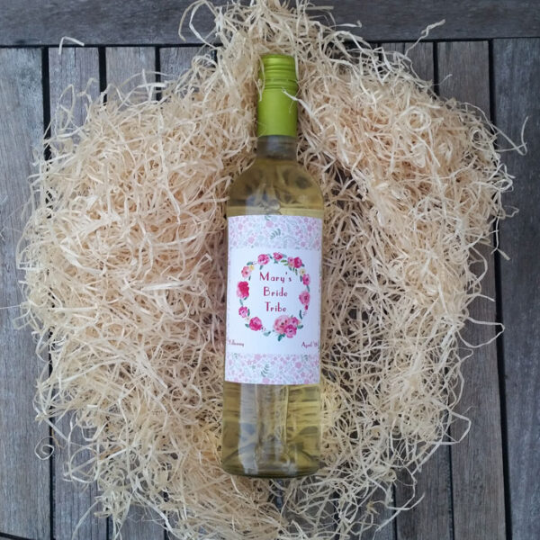 Personalised Hen Party Wine Bottle Label - Image 2
