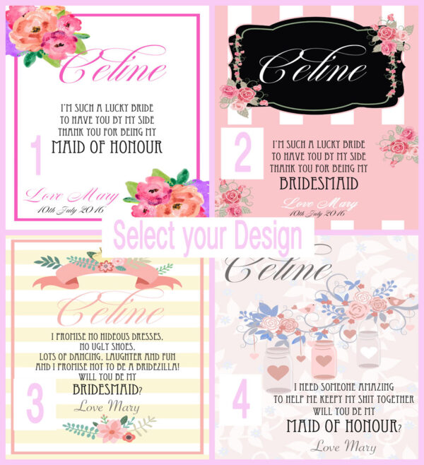 Bridesmaid Gift - Greeting Card - Image 2