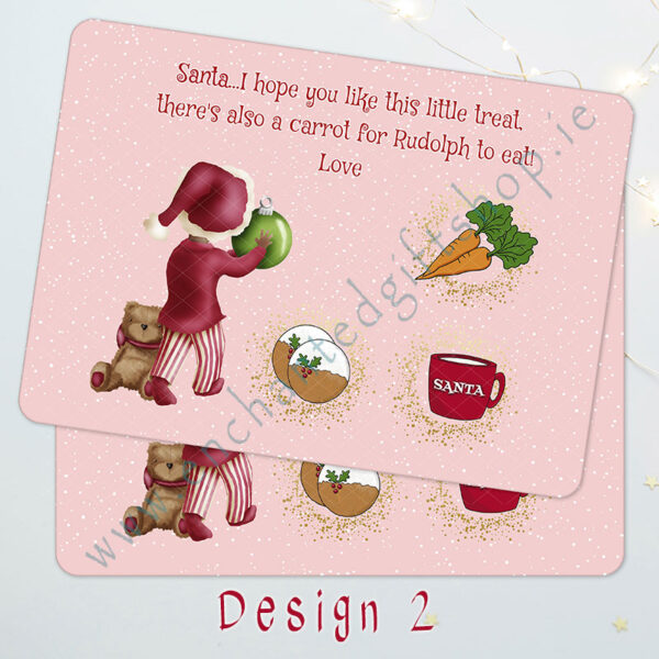Santa and Rudolph Treat Tray - Image 3