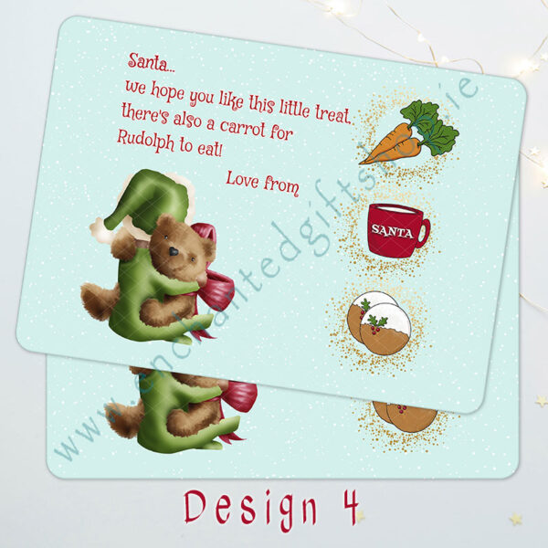 Santa and Rudolph Treat Tray - Image 5