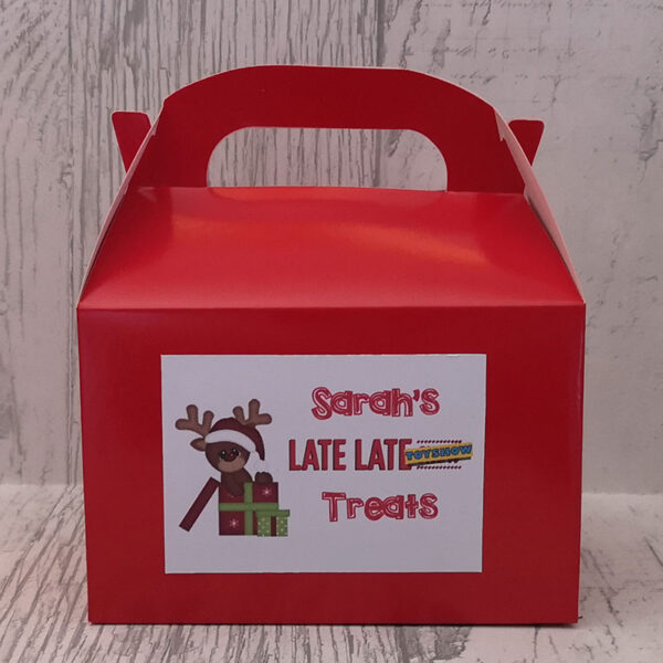 Late Late Toy Show Treat Box - Red