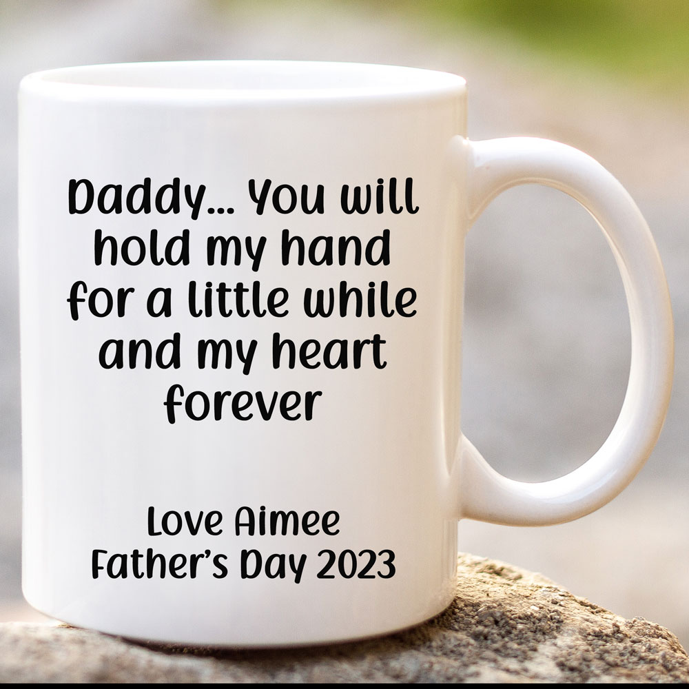 Daddy Hold Hand Mug - Image 2