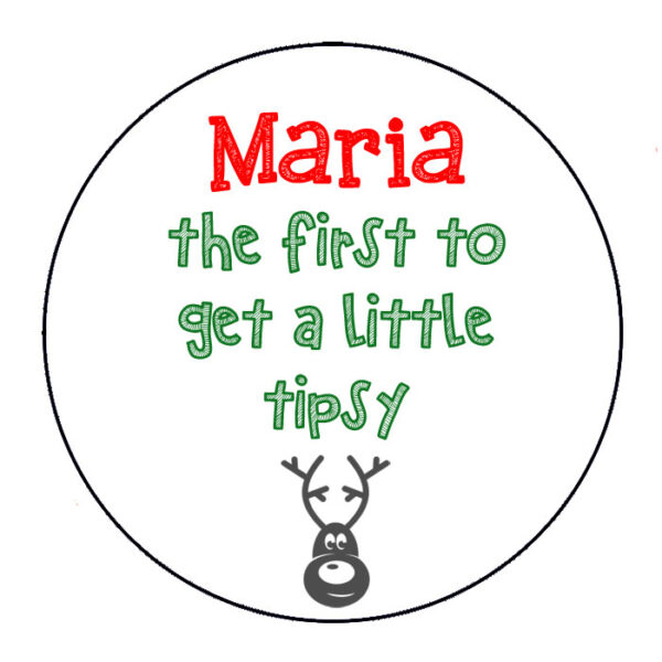 Christmas Day Dinner Badges - Image 2