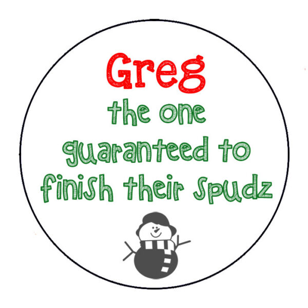 Christmas Day Dinner Badges - Image 3