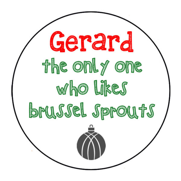 Christmas Day Dinner Badges - Image 9