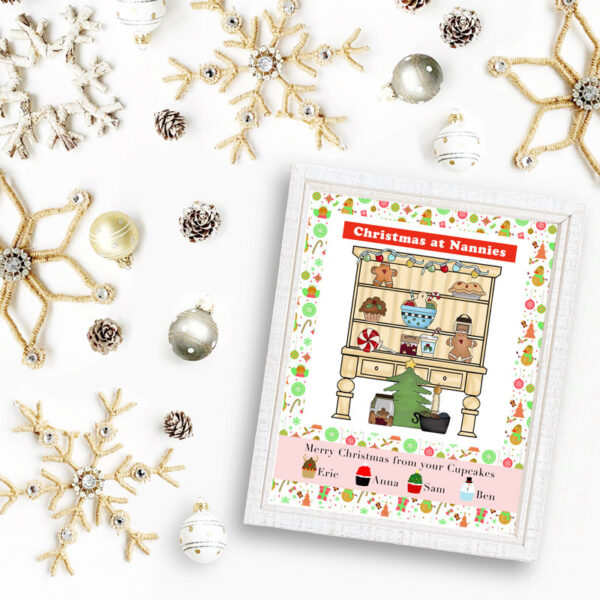 Framed Print – Christmas at Nannies
