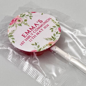 Personalised Luxury Communion Lollipops