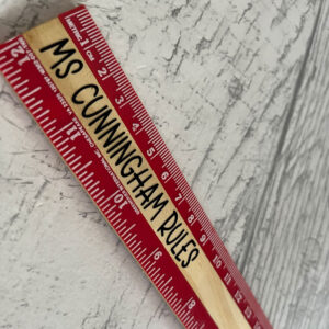 Personalised Teacher Rules Ruler