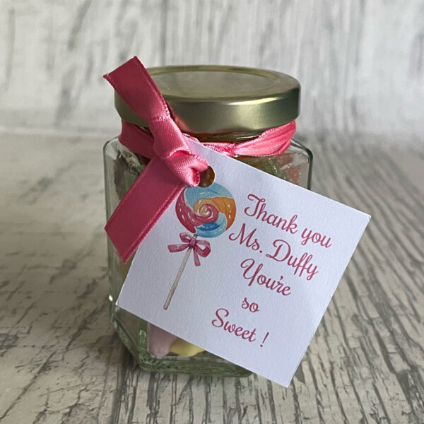Personalised Teacher Notebook and Sweets - Image 6