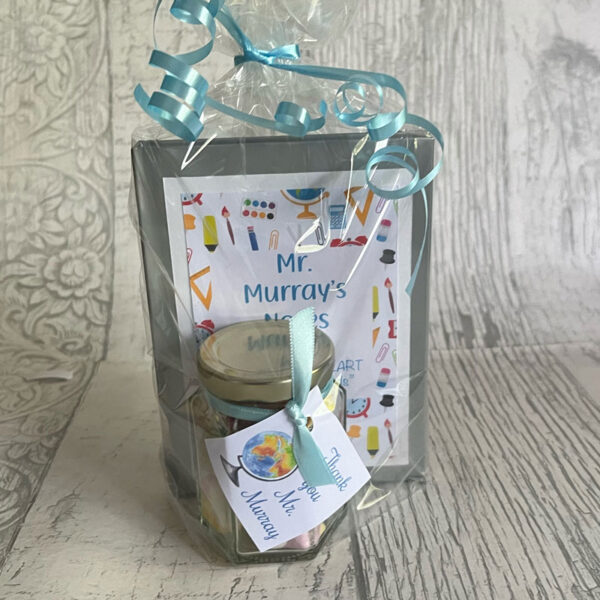 Personalised Teacher Notebook and Sweets - Image 5