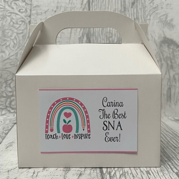 Personalised SNA Fillable Treat Box