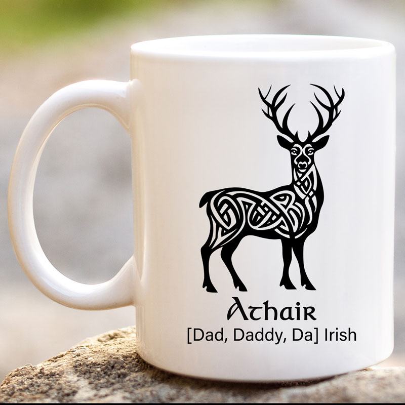 Athair Definition Personalised Mug