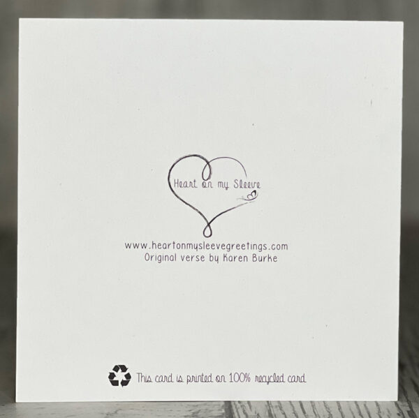 Remembering Dad Eco Friendly Greeting Card - Image 2