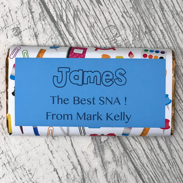 Personalised Best SNA Chocolate Bar